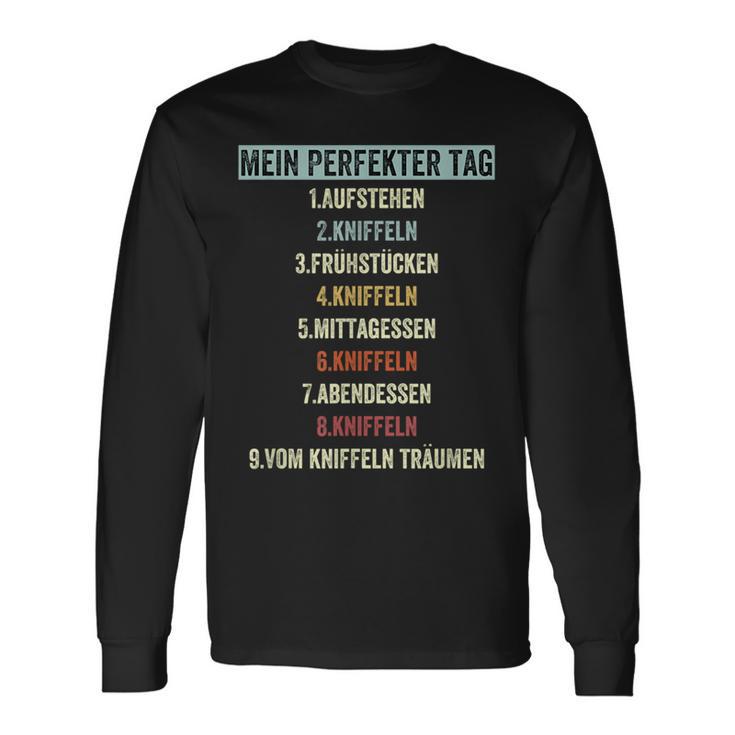 Kniffelintage Text For Cube Fans Mein Perfekt Tag Langarmshirts Geschenkideen