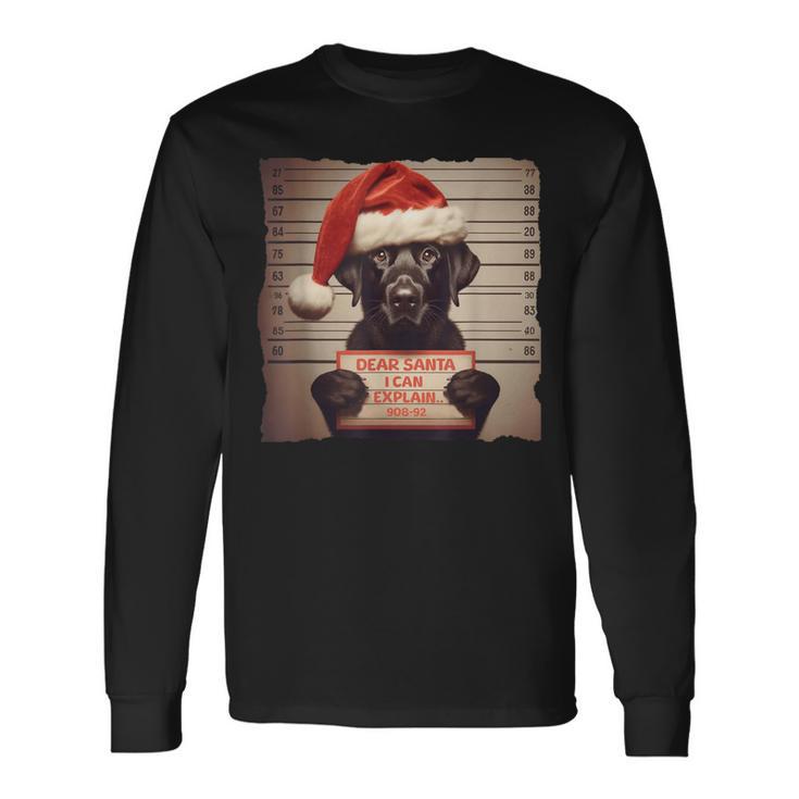 Labrador Retriever Dog Christmas Langarmshirts Geschenkideen