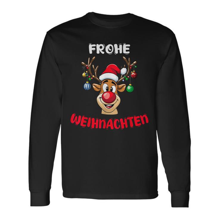 Lustiges Rentier Weihnachten Geschenk Für Ihn Für Sie Langarmshirts Geschenkideen