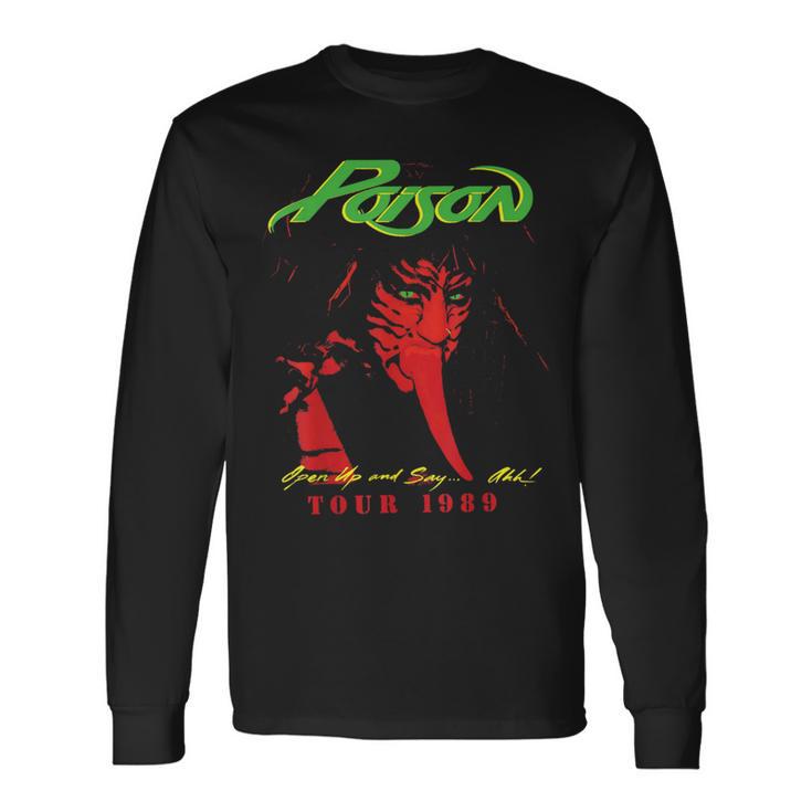 Poison Tour 1989 Langarmshirts Geschenkideen