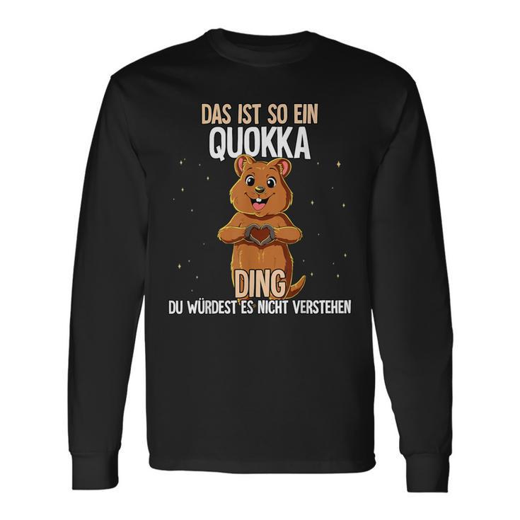 Quokka Langarmshirts Geschenkideen