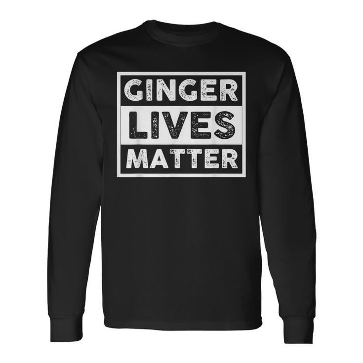 Redhead Ginger Lives Matter Langarmshirts Geschenkideen