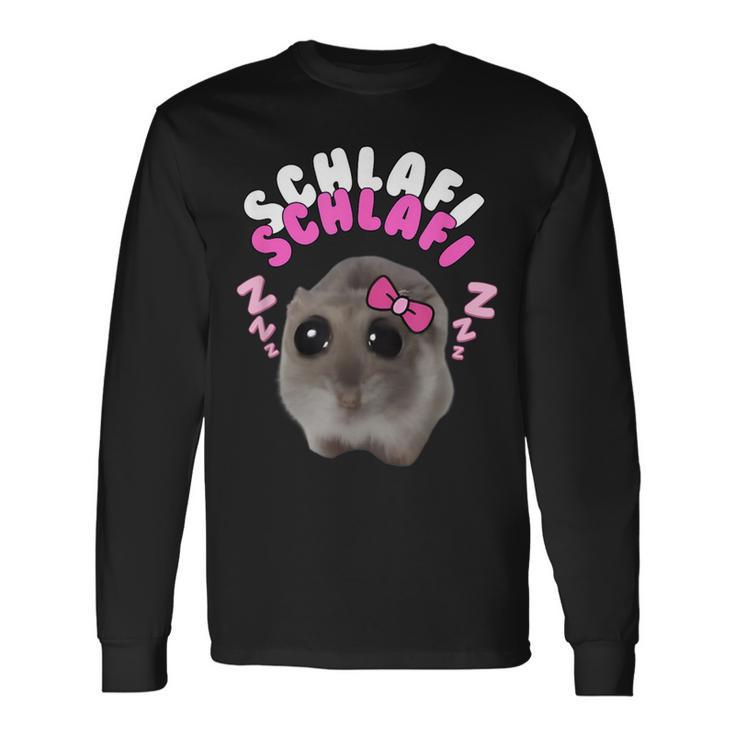 Sad Hamster Sad Hamster Hamstie Hamsty Memes Hamsti Langarmshirts Geschenkideen