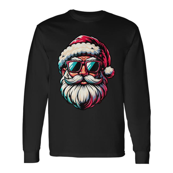 Weihnachtsmann Witzig Lustig Cool Nikolaus Wichtel N Langarmshirts Geschenkideen