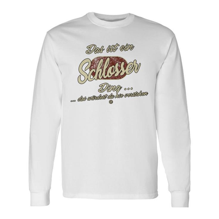 Das Ist Ein Schlosser Ding Family Locksmith Langarmshirts Geschenkideen