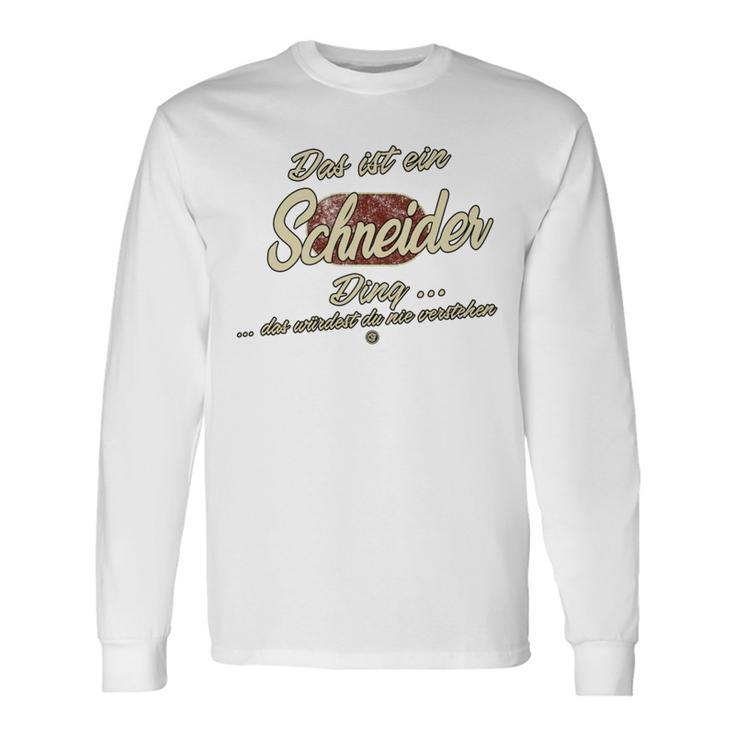 Das Ist Ein Schneider Ding Family Tailor Langarmshirts Geschenkideen