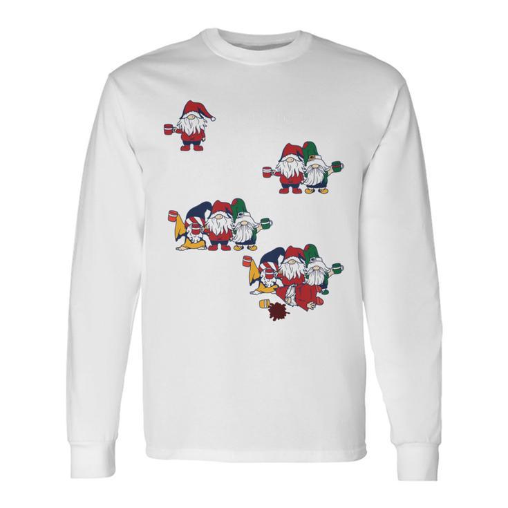 Ein Glühwein Swei Glühwein Wichtel Christmas Long-Sleeved Langarmshirts Geschenkideen