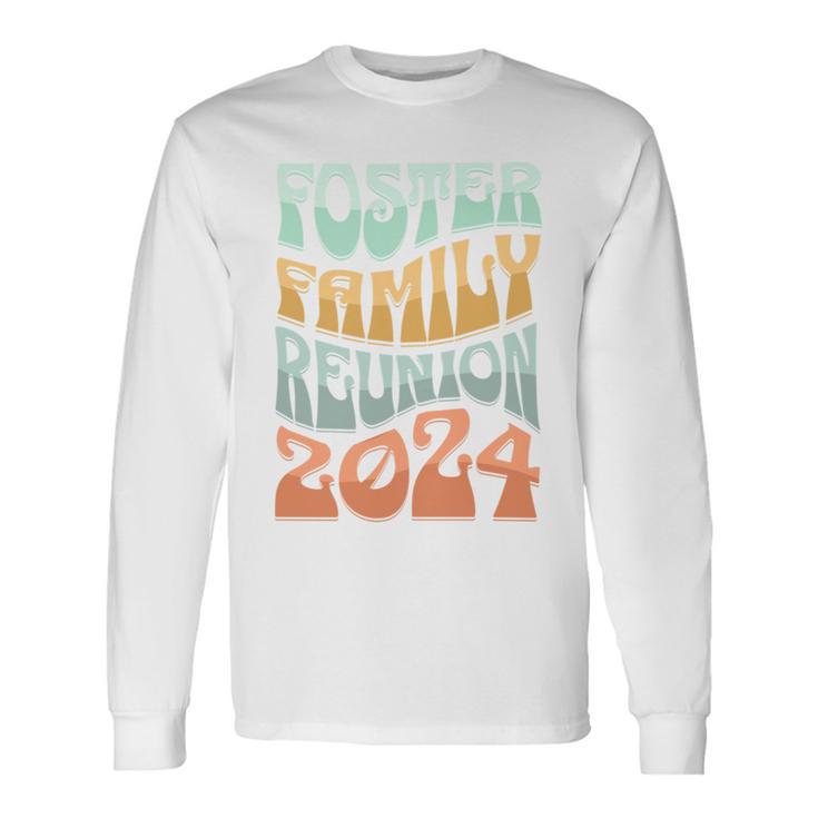 Foster 2024 Foster Surname Foster Langarmshirts Geschenkideen