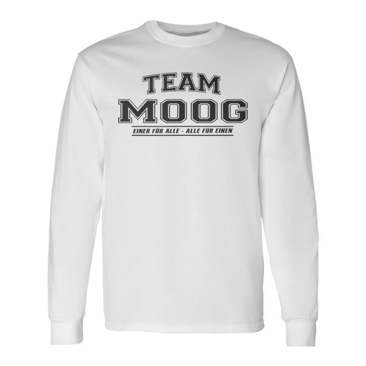 Team Moog Proud Family Last Name Langarmshirts Geschenkideen