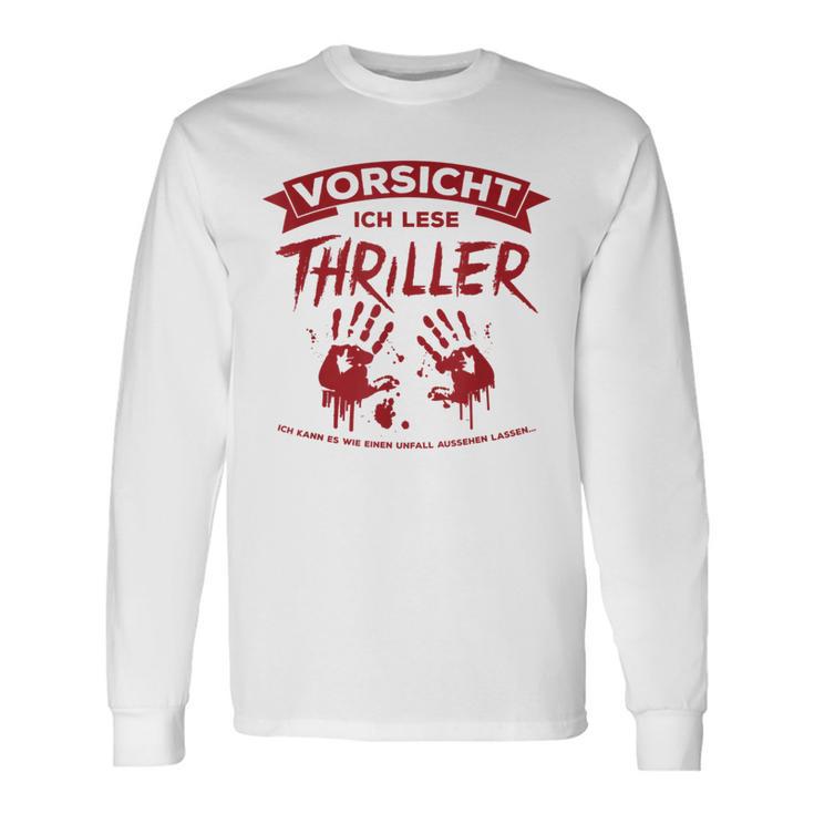 Thriller Ich Kann Es Wie Ein Accident Aussehen Langarmshirts Geschenkideen