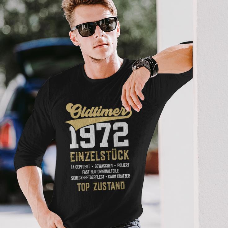 51 Jahre Oldtimer 1972Intage 51St Birthday Langarmshirts Geschenke für Ihn