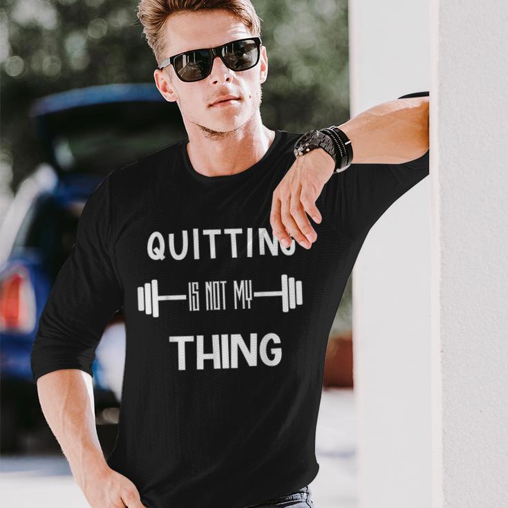 Aufhören Ist Nicht Mein Ding Langarmshirts Geschenke für Ihn