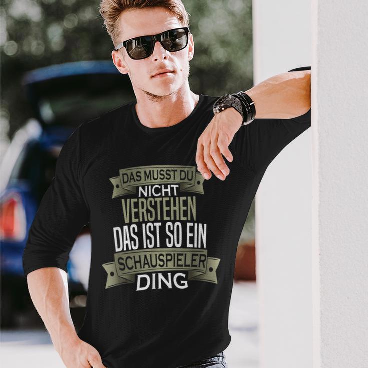 Beruf Ist So Ein Ding Schausteller Langarmshirts Geschenke für Ihn