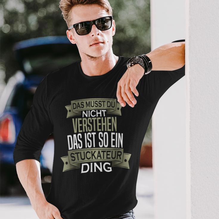 Beruf Ist So Ein Ding Stuckateur Beruf Ist So Ein Langarmshirts Geschenke für Ihn