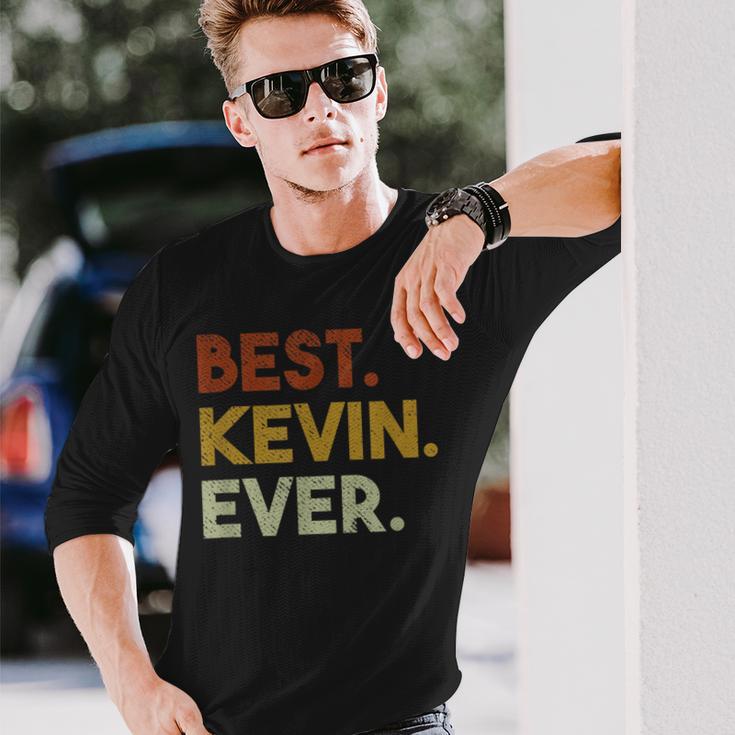 Best Kevin Ever For Kevin Langarmshirts Geschenke für Ihn