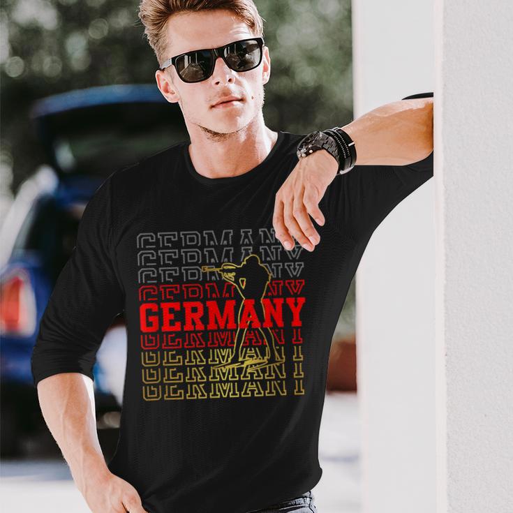 Biathlon Deutschland Germany Winter Sports Langarmshirts Geschenke für Ihn