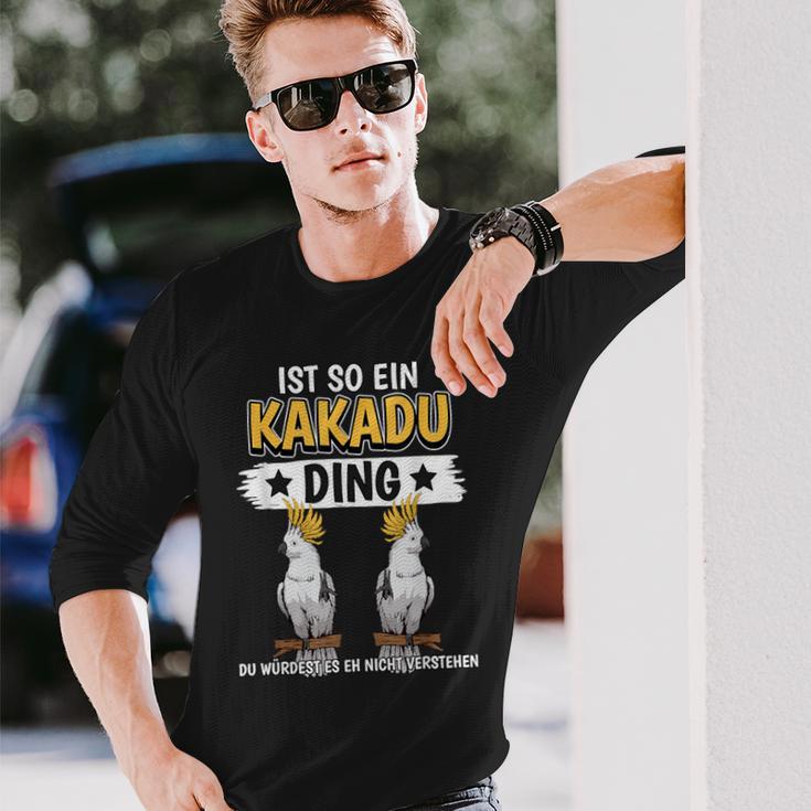 Cockatoo Parrot Sachen Ist So Ein Kakatoo Ding Kakatoo Langarmshirts Geschenke für Ihn