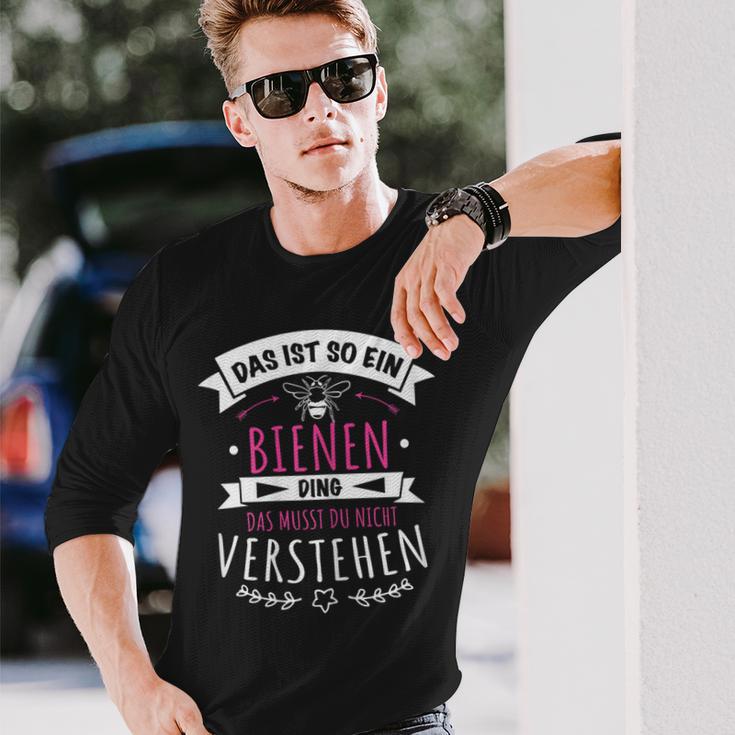 Damen Imker Imkerin Bienenzüchter Das Ist So Ein Bienen Ding Langarmshirts Geschenke für Ihn