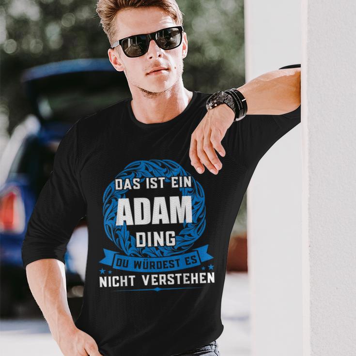 Das Ist Ein Adam Ding First Name S Langarmshirts Geschenke für Ihn