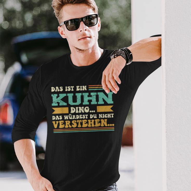 Das Ist Ein Kuhn Ding Das Ist Ein Kuhn Ding S Langarmshirts Geschenke für Ihn