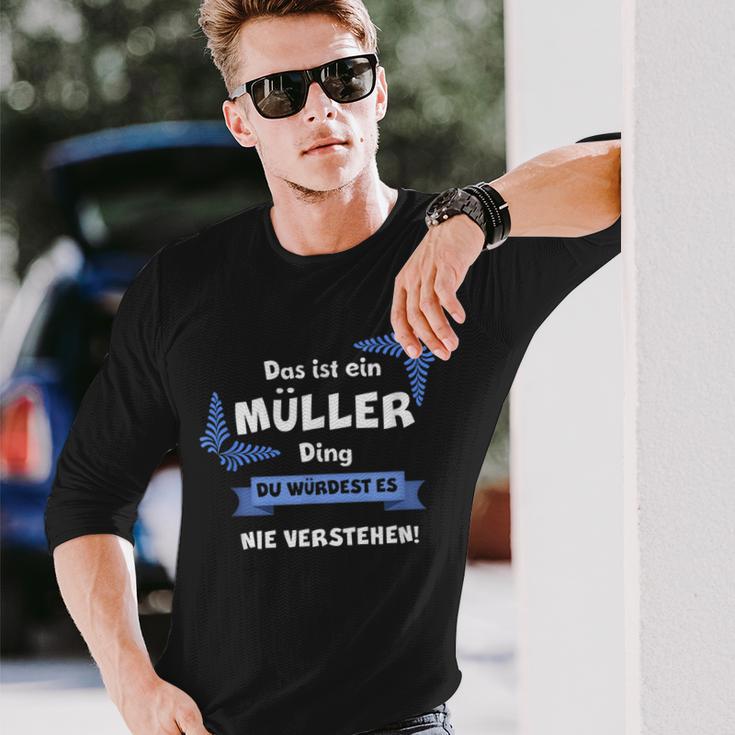 Das Ist Ein Muler Ding Du Würdest Es Nicht Untersteh Langarmshirts Geschenke für Ihn