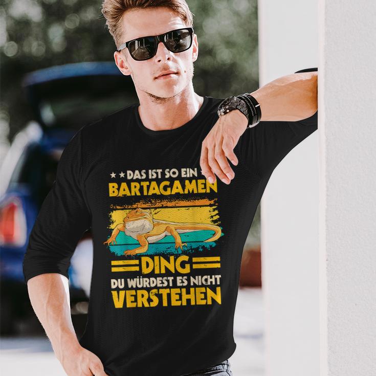 Das Ist So Ein Bartagamen Ding Reptil Sachen Bartagame Langarmshirts Geschenke für Ihn