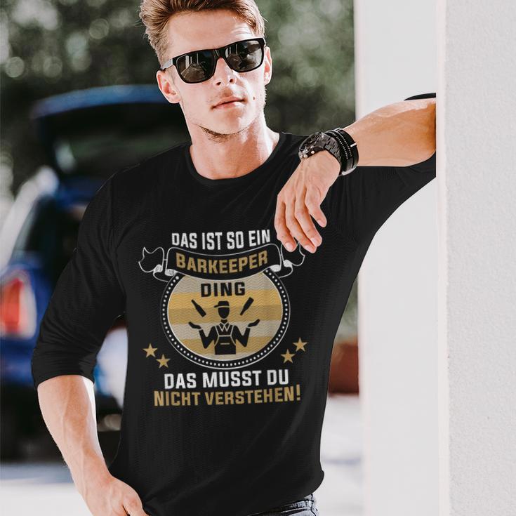 Das Ist So Ein Bartender Ding Barmann Bartender S Langarmshirts Geschenke für Ihn