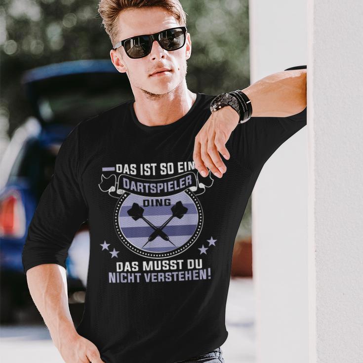 Das Ist So Ein Dartspieler Ding Dart Team Dartspieler Langarmshirts Geschenke für Ihn