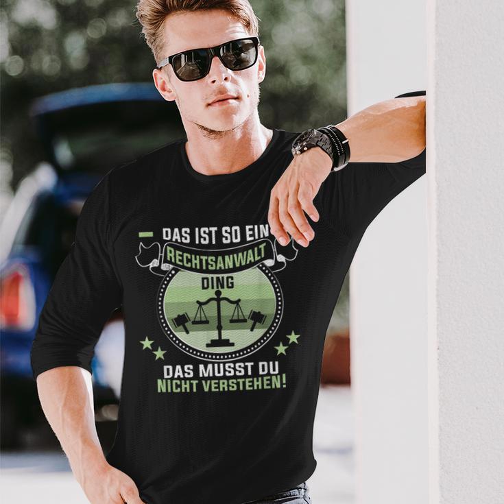 Das Ist So Ein Rechtsanwalt Ding Jurastudent Rechtsanwalt Langarmshirts Geschenke für Ihn