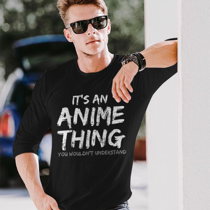 Es Ist Ein Anime-Ding Langarmshirts Geschenke für Ihn