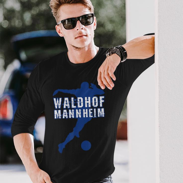 Football Kicken Club Waldhof Fan Baden Württemberg Langarmshirts Geschenke für Ihn