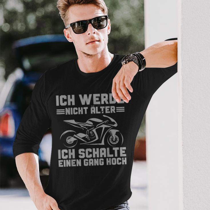 Motorbike Ich Werde Nicht Älter Langarmshirts Geschenke für Ihn