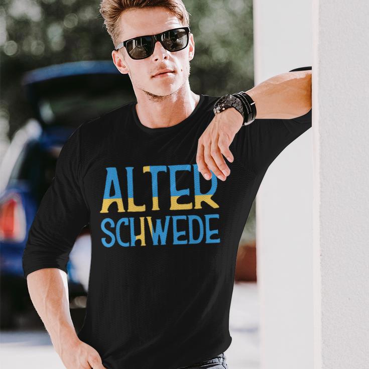 Old Swede Proverb Langarmshirts Geschenke für Ihn