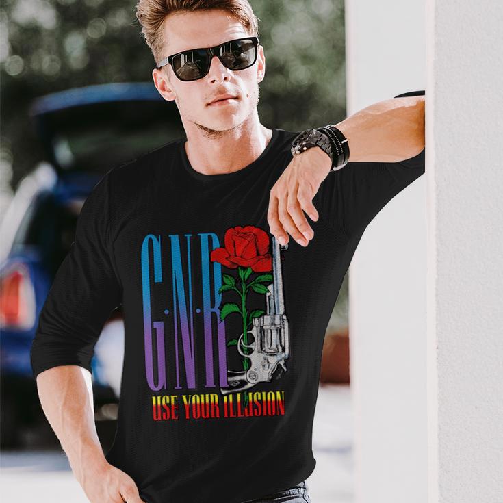 Guns N' Roses Illusions Tour Langarmshirts Geschenke für Ihn