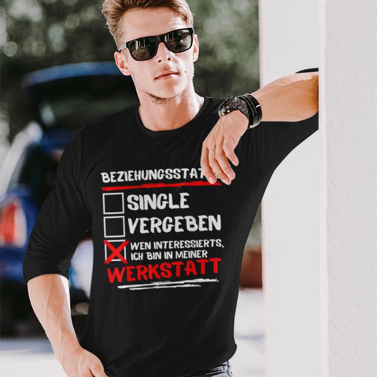 Ich Bin In Meiner Werkstatus Langarmshirts Geschenke für Ihn