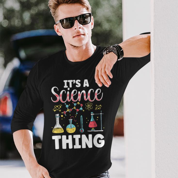 Ist Ein Wissenschaft Ding Team Wissenschaftler Science Langarmshirts Geschenke für Ihn