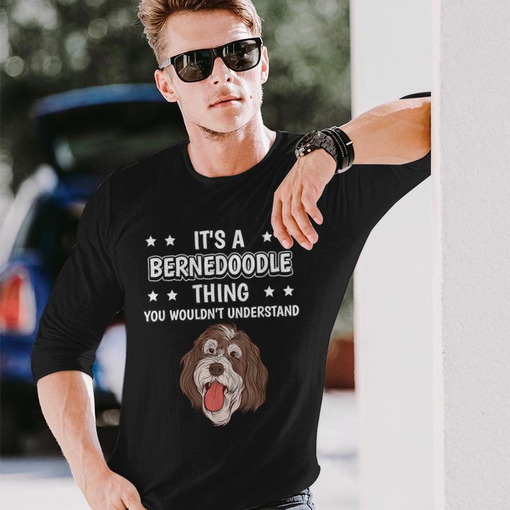 Ist So Ein Bernedoodle Ding Lustiger Spruch Bernedoodles Langarmshirts Geschenke für Ihn