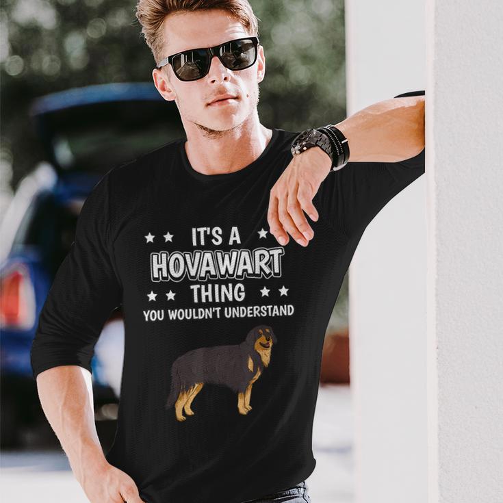 Ist So Ein Hovawart Ding Lustiger Spruch Hovawarts Langarmshirts Geschenke für Ihn