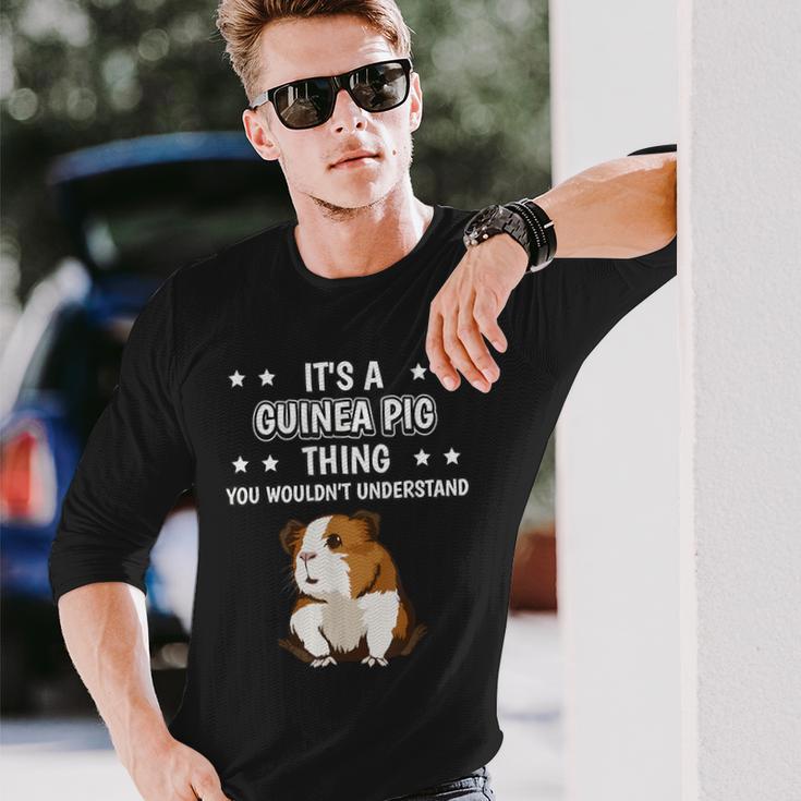 Ist So Ein Meerschweinchen Ding Langarmshirts Geschenke für Ihn