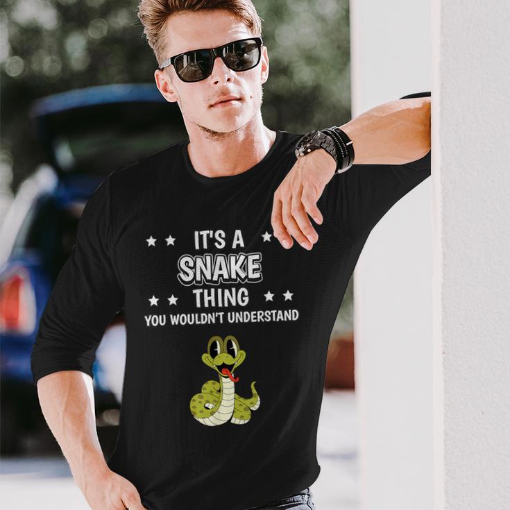 Ist So Ein Schlange Ding Langarmshirts Geschenke für Ihn