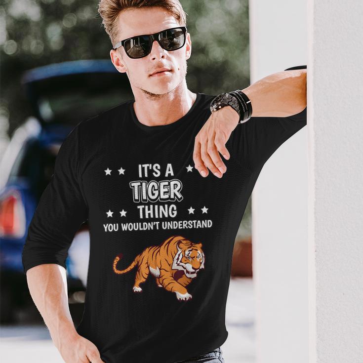 Ist So Ein Tiger Ding Saying Tiger Langarmshirts Geschenke für Ihn