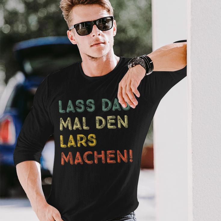 Lass Das Mal Den Lars Machen Retro Heimwerker Spruch Langarmshirts Geschenke für Ihn