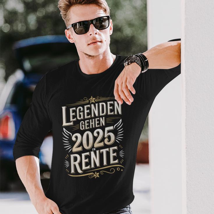 Legends Go 2025 In Retirement Langarmshirts Geschenke für Ihn