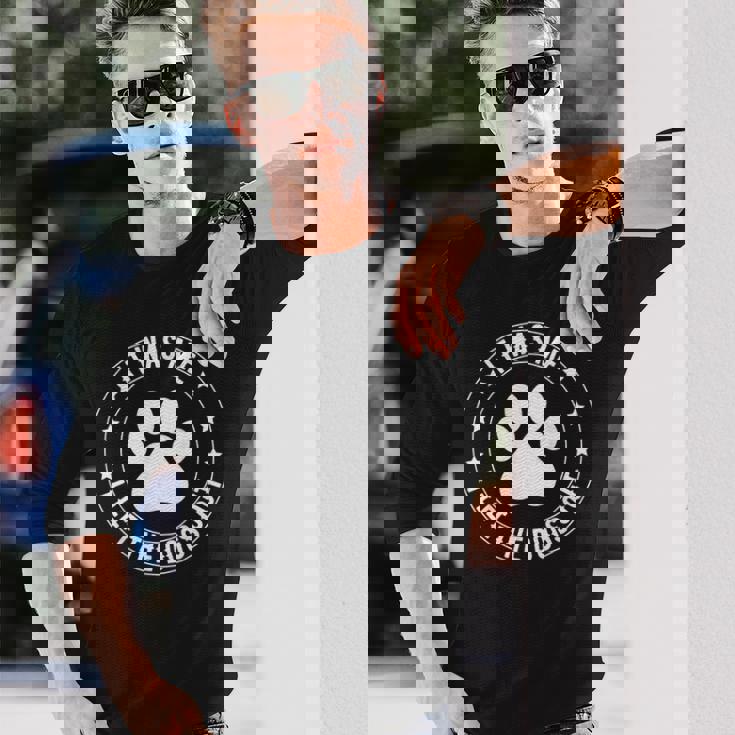 It Was Me I Let The Dogs Out Dogs Lovers Pets Long Sleeve T-Shirt Gifts for Him It Was Me I Let The Dogs Out Dogs Lovers Pets Long Sleeve T-Shirt Gifts for Him