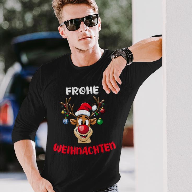 Lustiges Rentier Weihnachten Geschenk Für Ihn Für Sie Langarmshirts Geschenke für Ihn