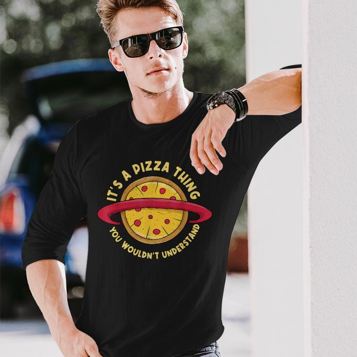 Pizza Is Such A Pizza Ding Pizza Baker Langarmshirts Geschenke für Ihn