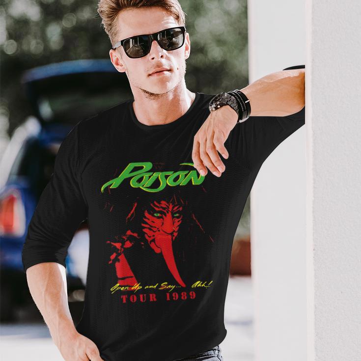 Poison Tour 1989 Langarmshirts Geschenke für Ihn