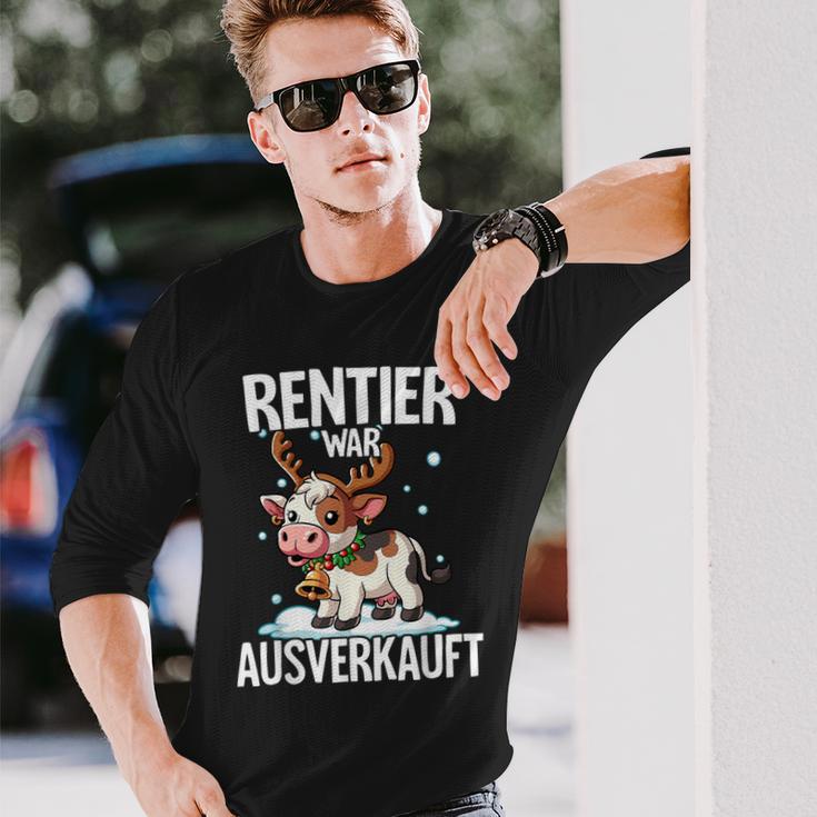 Reindeer War Ausverkauft Christmas Langarmshirts Geschenke für Ihn