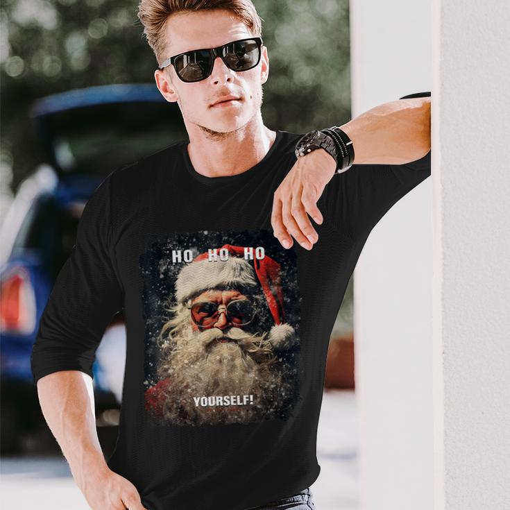 Santa Claus Santa Claus Christmas Santa Claus Langarmshirts Geschenke für Ihn