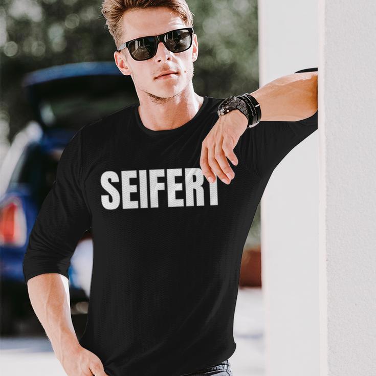 Seifert Nachname Familie Team Ehe Familienfeier Langarmshirts Geschenke für Ihn